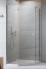 Radaway Essenza Ptj kabina pięciokątna 80x80cm lewa szkło przejrzyste 1385010-01-01L/1385049-01-01